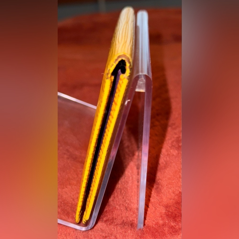 Louis Vuitton Epi Yellow with Purple Interior Card Holder - Picture 4 of 16